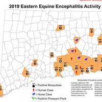 <p>Mosquitoes carrying the deadly EEE have been found in four new towns.</p>