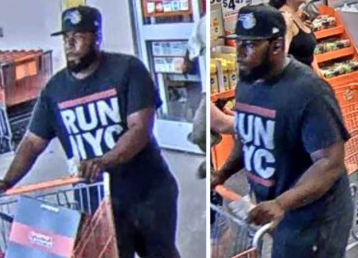 Police are on the lookout for a man who allegedly stole $400 in various tools from Home Depot in Shirley and stapped an employee on Wednesday, Aug. 21 around 5:25 p.m.