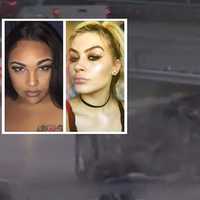 <p>Jalen Davis, left, and Julia Wells were two of the three people killed in the crash.</p>