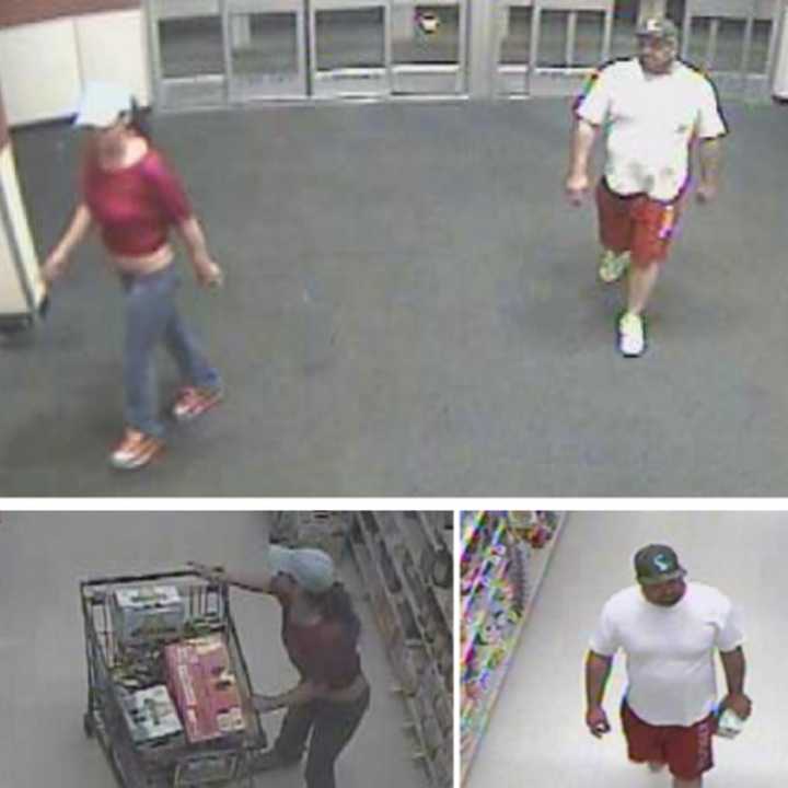 Police are on the lookout for a man and woman suspected of stealing items valued at $495 from Stop &amp; Shop in Islandia (1730 Veterans Memorial Highway) on Friday, June 28 around 10:15 p.m.