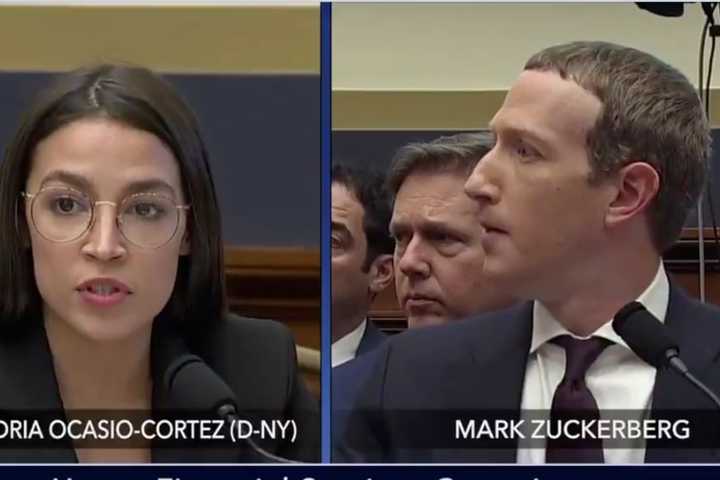 Video: 'So You Won't Take Down Lies?' Ocasio-Cortez Asks Zuckerberg In Battle Of Westchester