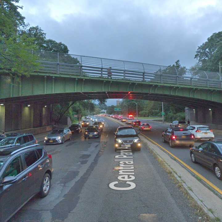 Central Park Avenue near Palmer Road in Yonkers.