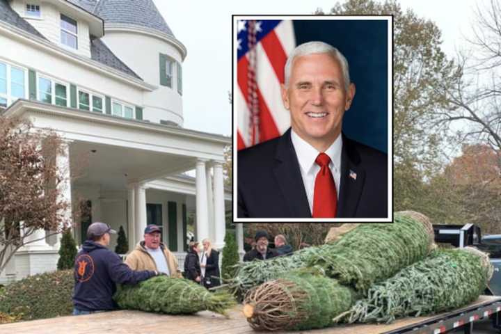 SPECIAL DELIVERY: Christmas Tree From Warren County Farm Delivered To Vice President Mike Pence