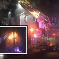 <p>A Parsippany family was displaced in a 2nd-alarm house fire Thursday evening.</p>