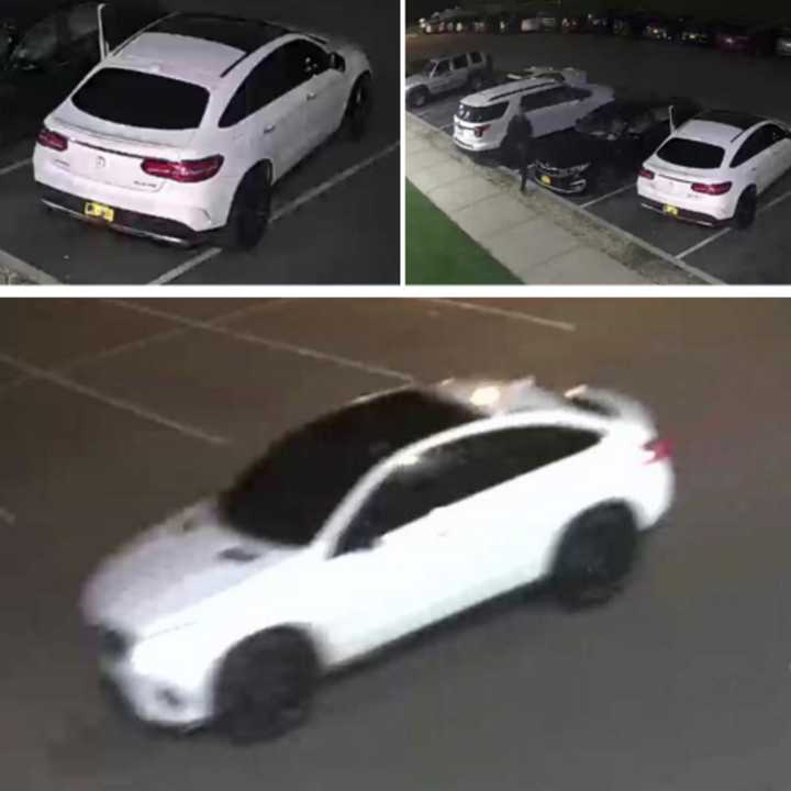 Police are on the lookout for the person accused of breaking the windows on three cars in the parking lot of Planet Fitness in Melville (25 Ruland Road) on Friday, Nov. 1 between 5:40 p.m. and 7:50 p.m.