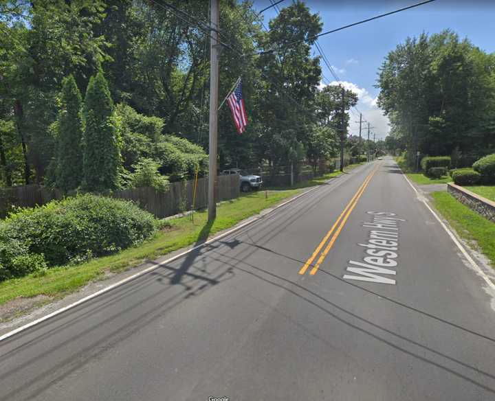 A 68-year-old man drove his Audi into a utility pole and fence on Western Highway near Schreiber Street in Tappan.