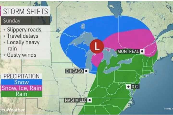 Here's Latest On Developing Storm, Next Chances For Snow