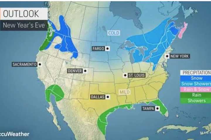 Strong Storm Will Push Through, Leading To Big Change On New Year's Eve Day