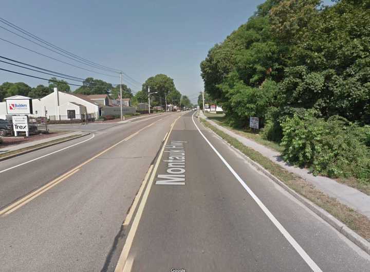 A woman was arrested for an alleged DWI while speeding on Montauk Highway in Bayport.