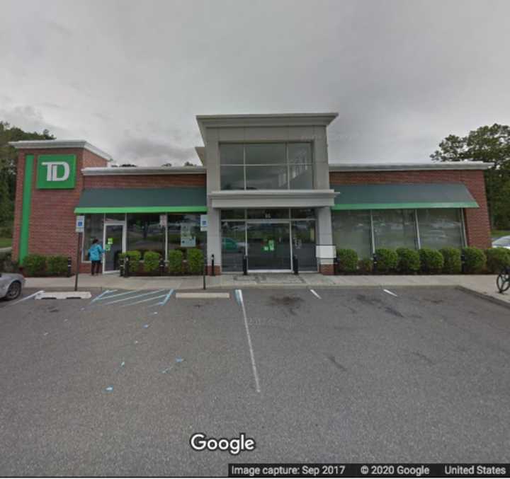 TD Bank on Nesconset Highway in Port Jefferson Station.