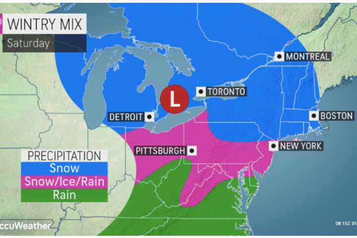 Time Frame Changes For First Potential Snowstorm Of New Year
