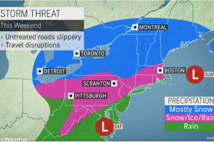 Weekend Storm Will Follow Return Of More Seasonable Temperatures