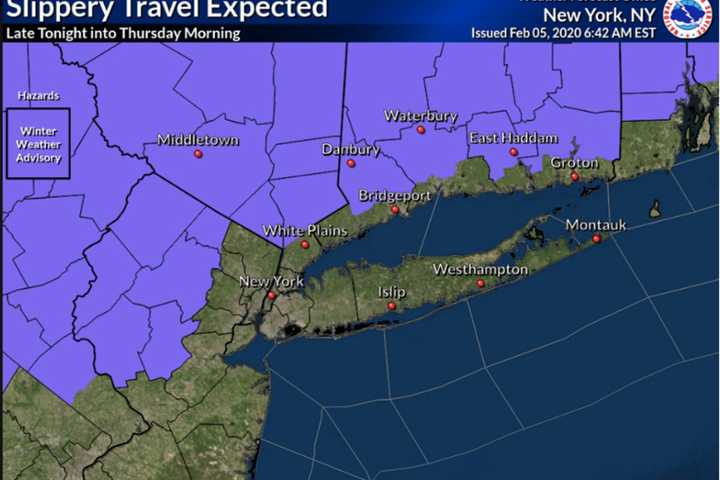 Storm Watch: Winter Weather Advisory Issued For Much Of Area With Hazardous Travel Possible