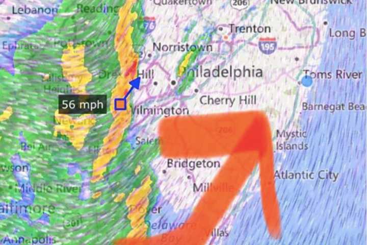 Tornado Warning, Severe Thunderstorms In South Jersey