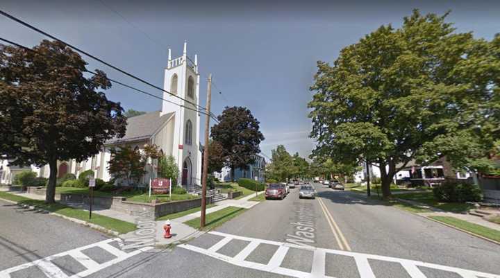 The incident occurred near this intersection in Hackettstown.