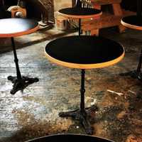 <p>Tables for the 9 Bar Cafe in Jersey City by Tribeca Grain.</p>