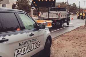 Firefighters Respond To Blaze In Harvey Cedars