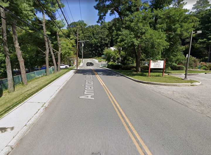 A 95-year-old woman died after being involved in a one-car crash on American Legion Drive in Ardsley.