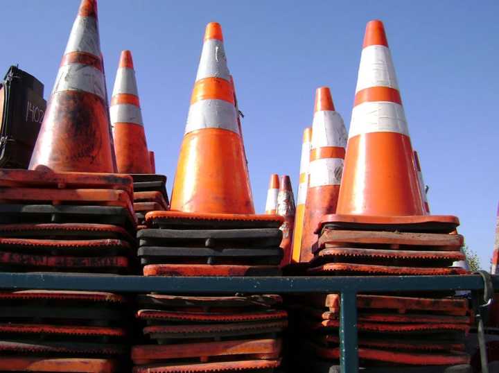 Part of I-395 closed.