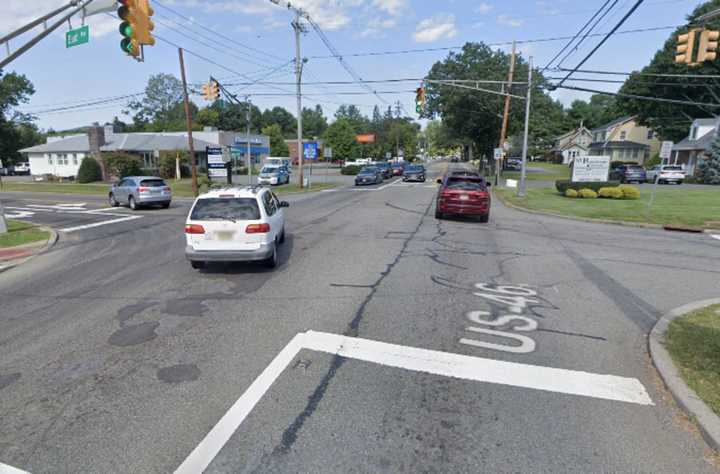 Intersection of Route 46/East Avenue in Washington Township