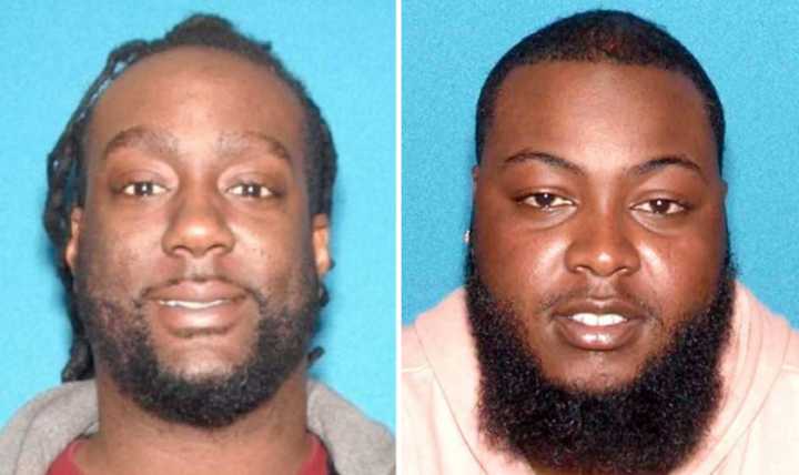 Stephen McDaniel, 33, of Edison and Jared Thaxton, 30, of Newark