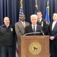 <p>Suffolk County Executive Steve Bellone provided an update on coronavirus.</p>