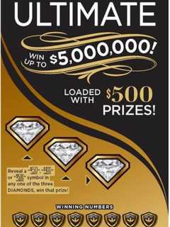 Fairfield County Man Hits $100K In Lottery Scratch-Off Game