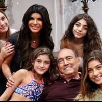 <p>Teresa Giudice mourns her father Giacinto Gorga.</p>