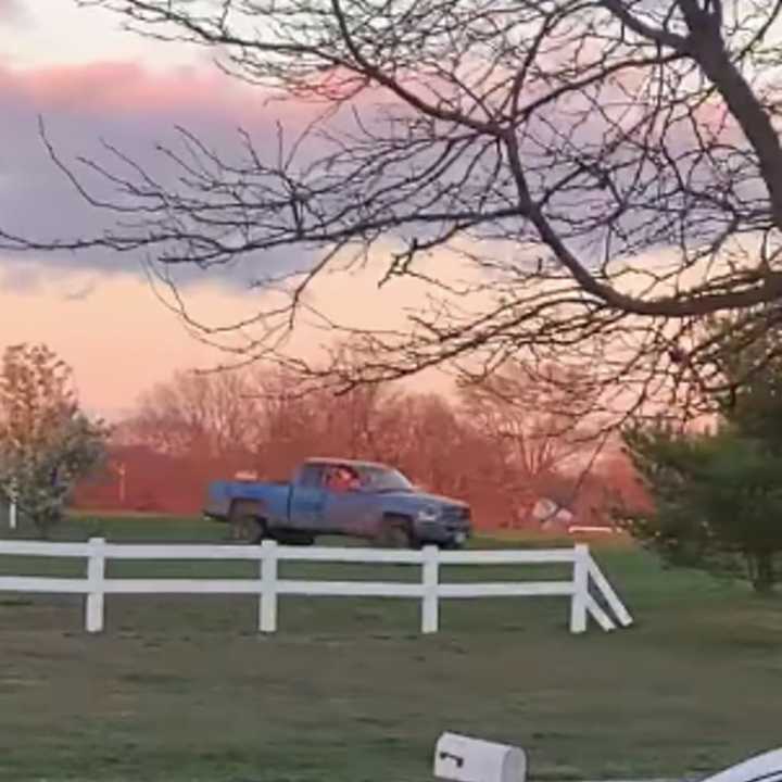 Berlin police said the Mount Laurel man driving this pickup truck on municipal soccer fields violated the state&#x27;s &quot;Stay At Home&quot; order.