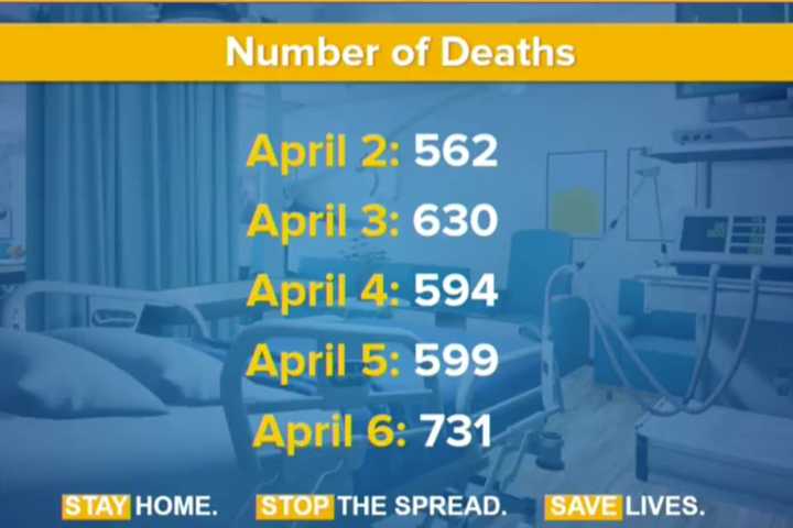 COVID-19: Largest Single-Day Number Of Deaths Reported In NY As Statewide Total Hits 5,489