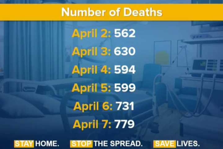 COVID-19: NY Fatalities Reach Record New One-Day High Amid More Signs Of 'Bending Curve'