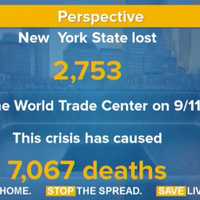 <p>The latest COVID-19 stats in New York as of Thursday, April 9, 2020.</p>