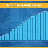 <p>A look at the trend in total hospitalizations in New York.</p>