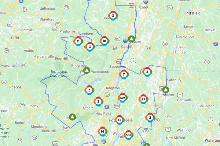 Storm Knocks Out Power To Thousands, Brings Down Trees, Power Lines In Putnam, Dutchess