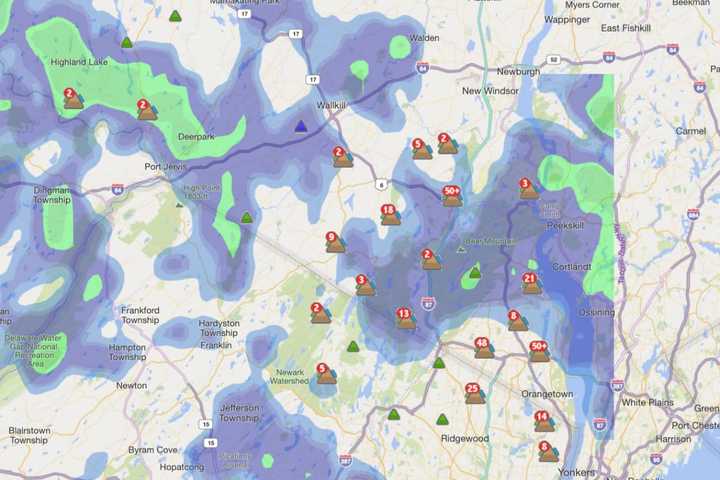 Storm With Gusty Winds Knocks Out Power To Thousands, Brings Down Trees In Rockland, Orange