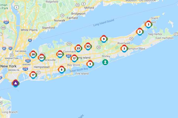 Storm Knocks Out Power To Thousands, Brings Down Trees, Power Lines On Long Island