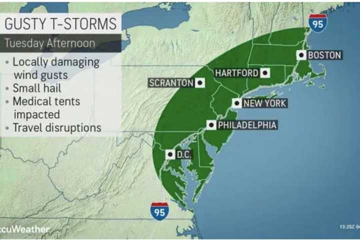 Eye On The Storm: Strong Cold Front Will Bring Heavy Rain, Gusty Winds