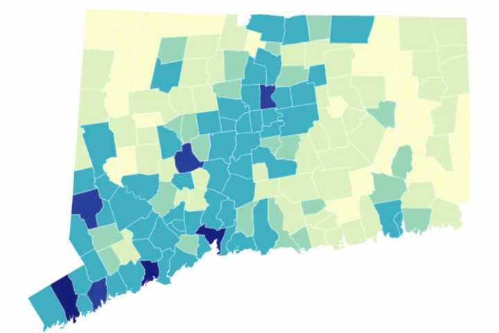 COVID-19: Latest Breakdown Of CT Cases By Towns, Cities, Counties