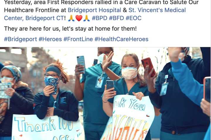 Around Fairfield County: Caravan Thanks Hospital Staff, Meals For Children, Volunteers Needed