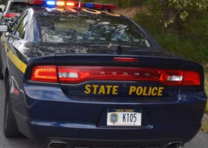 New York State Police nabbed two people who allegedly stole an SUV. A third got away.