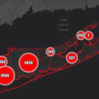 <p>COVID-19 cases in Suffolk County as of Friday, April 24, 2020.</p>