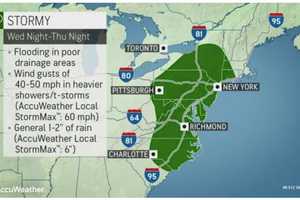 Storm System With Heavy Downpours, 50 MPH Wind Gusts Could Cause Power Outages, Flooding