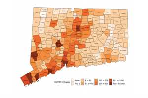 COVID-19: Latest Rundown Of Overall, New Cases By Town, City, County In Connecticut