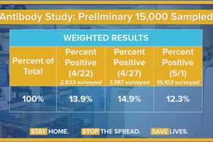 COVID: Completed Results Of Antibody Study Show Percentage Of NYers Testing Positive