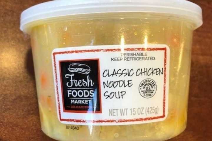 Public Health Alert Issued For 34,000 Pounds Of Chicken Noodle Soup