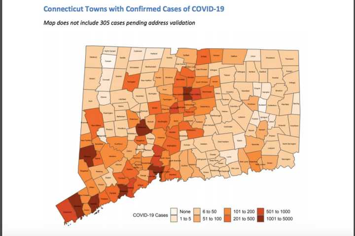 CT COVID-19 Hospitalizations Fall Again: Latest Rundown Of Cases By Town, City, County