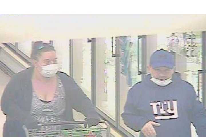 Man, Woman Wanted For Stealing From Long Island Stop & Shop