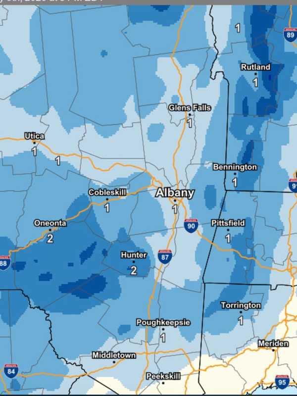 Here Are Latest Projected Snowfall Amounts For Rare Out-Of-Season Storm