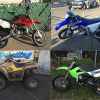 <p>Bridgeport police seized nine illegal vehicles that had been terrorizing drivers on area roadways.</p>