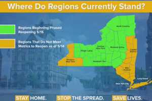 COVID-19: Fifth NY Region Reaches Benchmark To Reopen Economy; Check Status Of Others